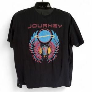 Journey American Classics Band Tee Cotton Black 3XL